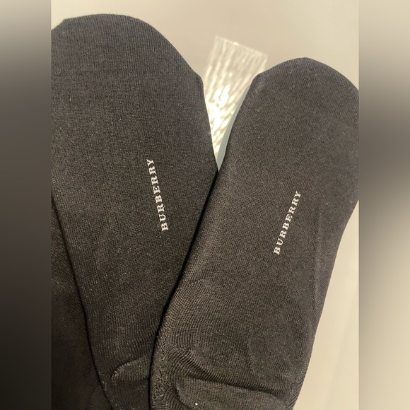Burberry Black Invisible Socks (set of 5) - Picture 2 of 4